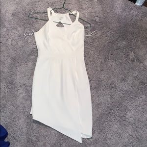 white dress